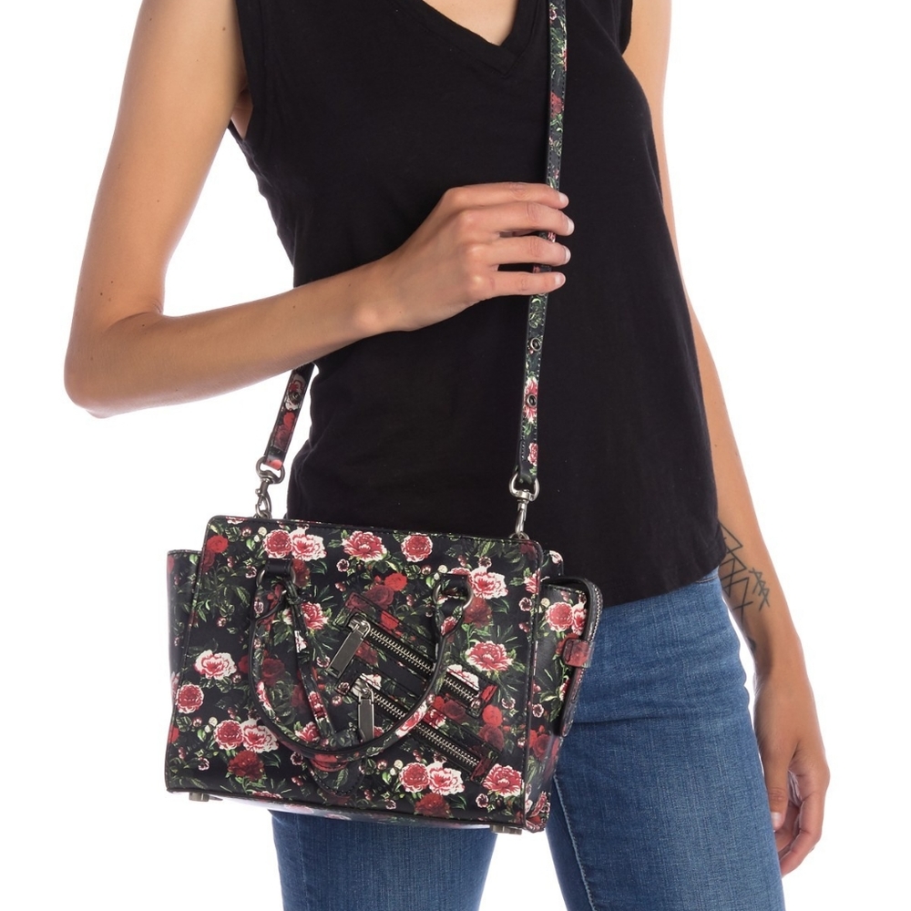 NWT Rebecca Minkoff Small Jamie Floral Satchel